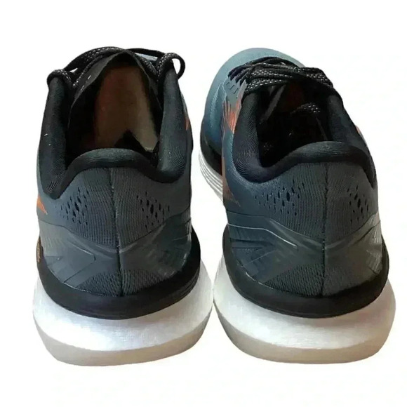 361 Spire 5 Mens 10 Stormy Gray Orange Stability Athletic Running Shoes NEW - Picture 5 of 7